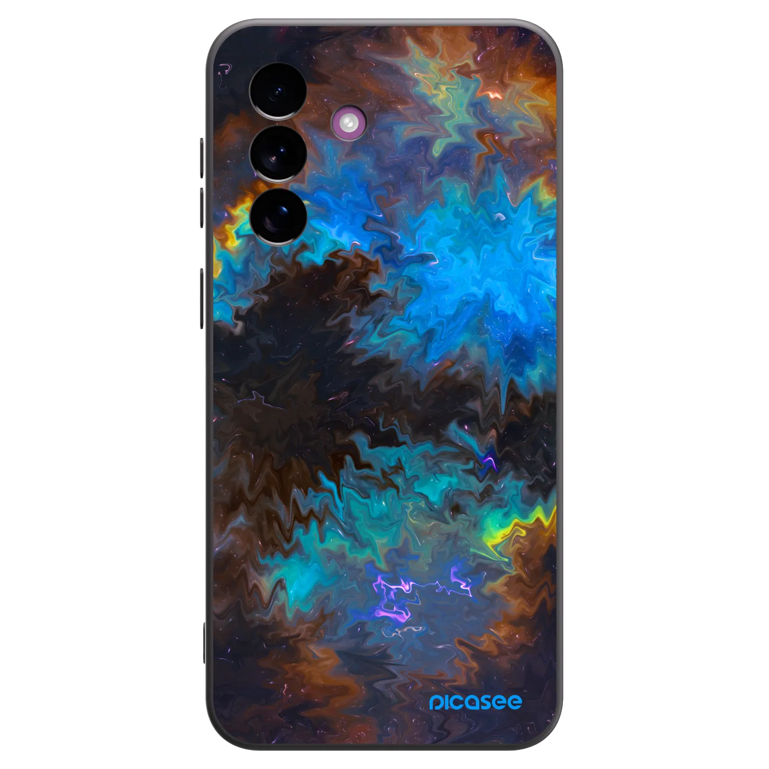Picasee silikonový černý obal pro Samsung Galaxy A37 - Space