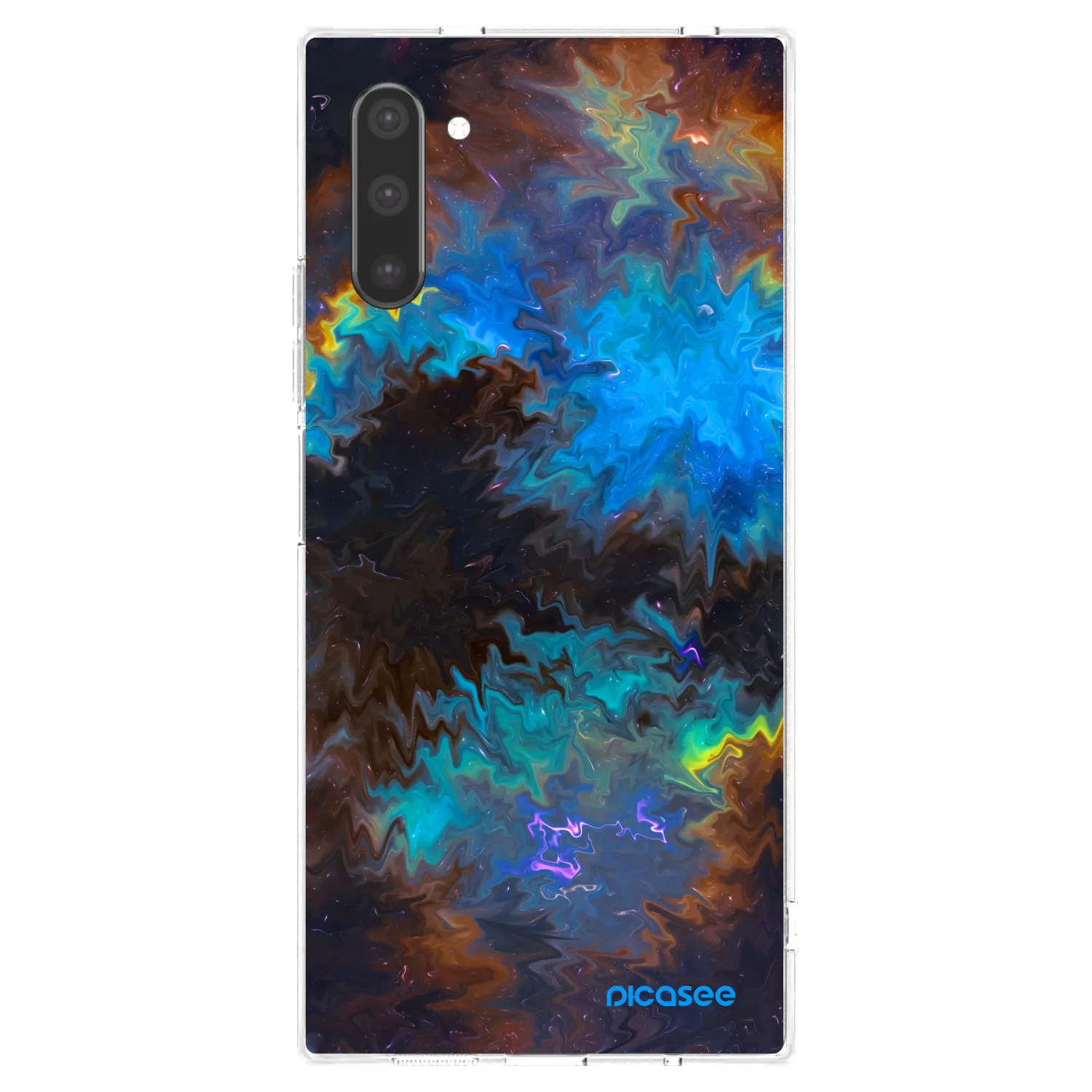 Picasee silikonový průhledný obal pro Samsung Galaxy Note 10 N970F - Space