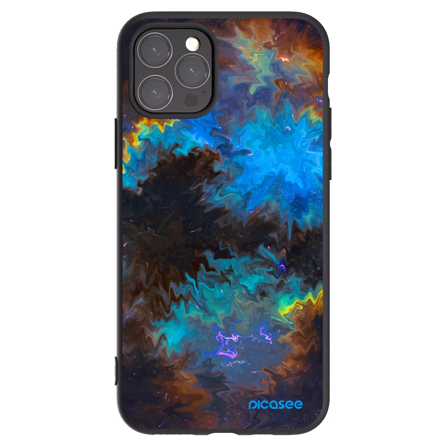 Picasee silikonový černý obal pro Apple iPhone 11 Pro - Space