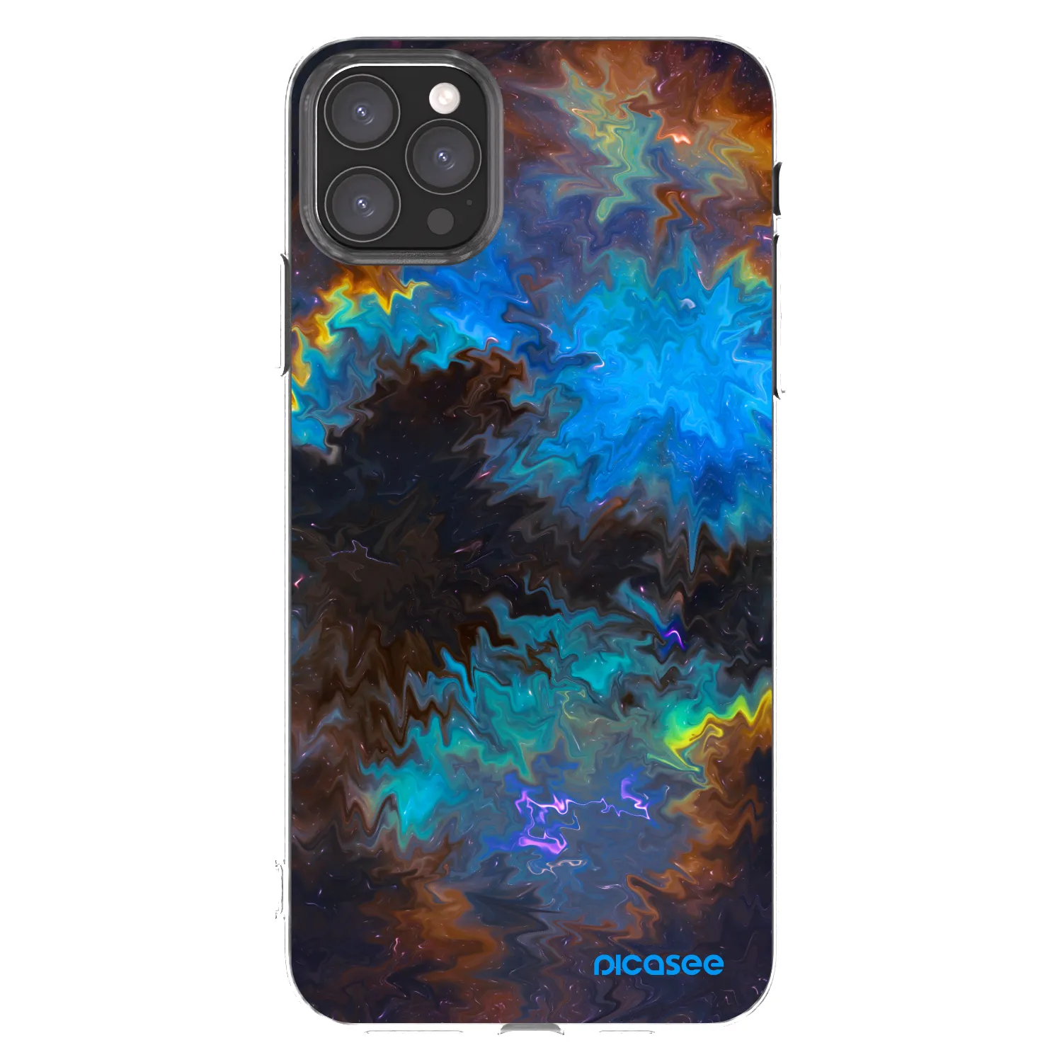 Picasee silikonový průhledný obal pro Apple iPhone 11 Pro Max - Space