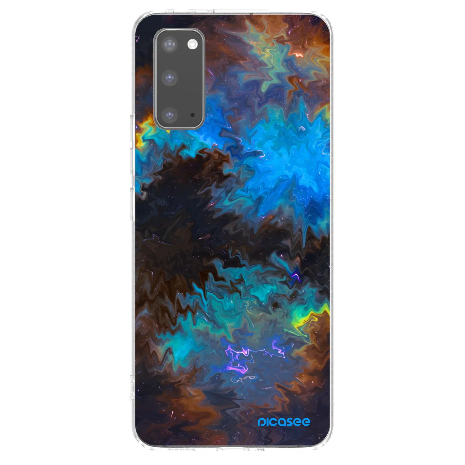 Picasee silikonový průhledný obal pro Samsung Galaxy S20 G980F - Space