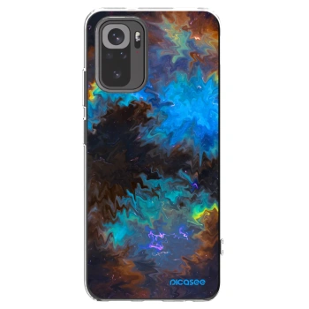 Picasee silikonový průhledný obal pro Xiaomi Redmi Note 10S - Space