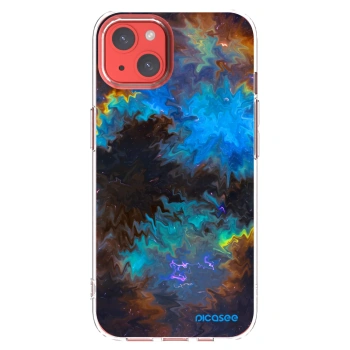Picasee silikonový průhledný obal pro Apple iPhone 13 - Space