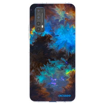 Picasee silikonový průhledný obal pro Realme 7 - Space