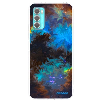 Picasee silikonový průhledný obal pro Motorola Moto G60 - Space