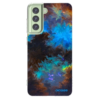Picasee silikonový průhledný obal pro Samsung Galaxy S21 FE 5G - Space