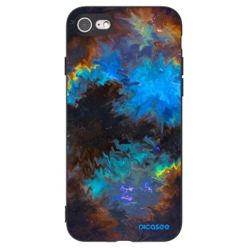 Picasee silikonový černý obal pro Apple iPhone SE 2022 - Space