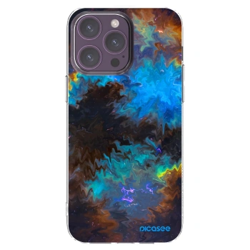 Picasee silikonový průhledný obal pro Apple iPhone 14 Pro Max - Space
