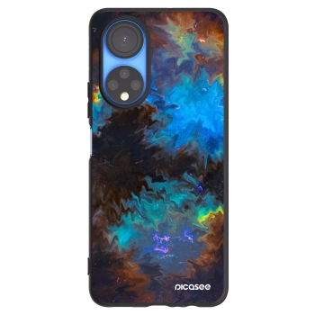 Picasee silikonový černý obal pro Honor X7 - Space