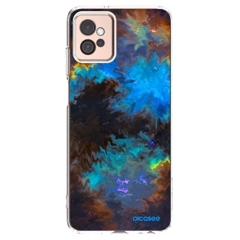 Picasee silikonový průhledný obal pro Motorola Moto G32 - Space