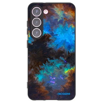 Picasee silikonový černý obal pro Samsung Galaxy S23 5G - Space