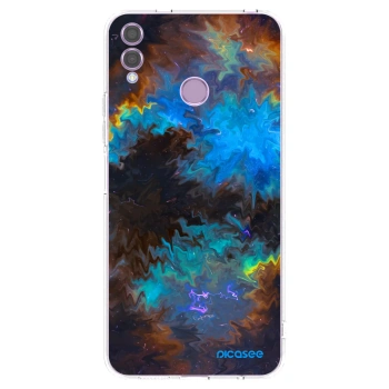 Picasee silikonový průhledný obal pro Honor 8X - Space