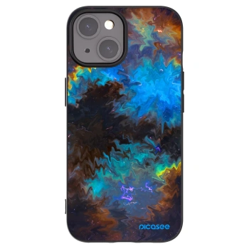 Picasee silikonový černý obal pro Apple iPhone 15 - Space