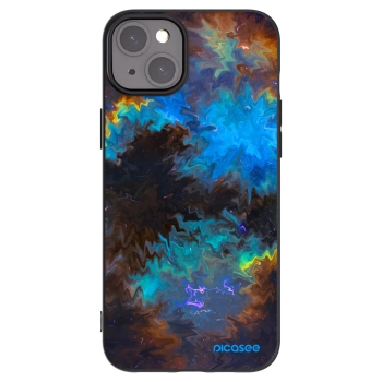 Picasee silikonový černý obal pro Apple iPhone 15 Plus - Space