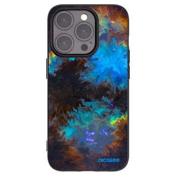 Picasee silikonový černý obal pro Apple iPhone 15 Pro - Space