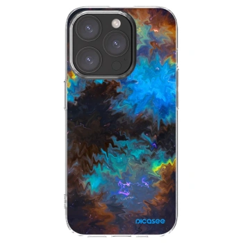 Picasee silikonový průhledný obal pro Apple iPhone 15 Pro - Space