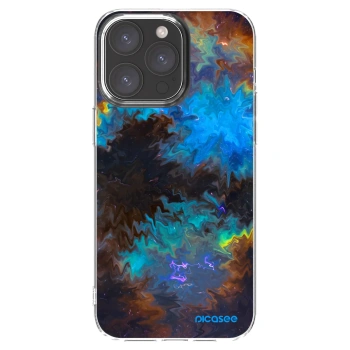 Picasee silikonový průhledný obal pro Apple iPhone 15 Pro Max - Space