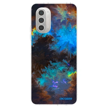 Picasee silikonový průhledný obal pro Motorola Moto G51 - Space