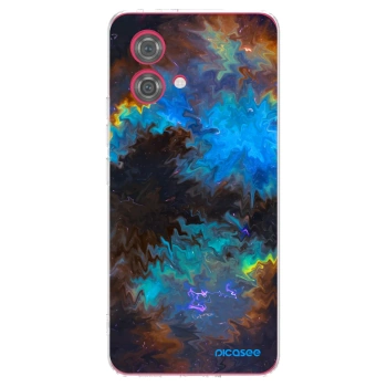 Picasee silikonový průhledný obal pro Motorola Moto G84 5G - Space
