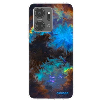 Picasee silikonový průhledný obal pro Honor X7a - Space
