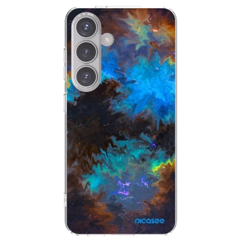 Picasee silikonový průhledný obal pro Samsung Galaxy S24 S921B 5G - Space