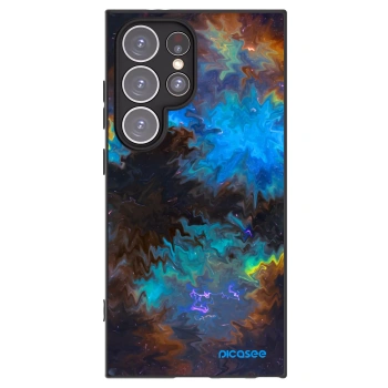 Picasee silikonový černý obal pro Samsung Galaxy S24 Ultra S928B 5G - Space
