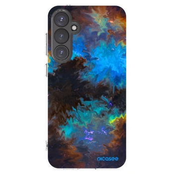 Picasee silikonový průhledný obal pro Samsung Galaxy S23 FE S711B - Space