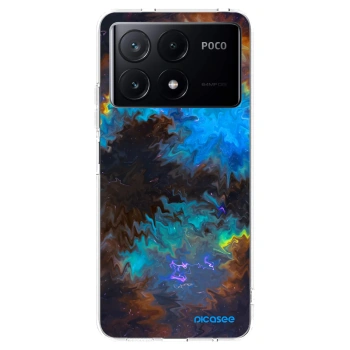 Picasee silikonový průhledný obal pro Xiaomi Poco X6 Pro - Space