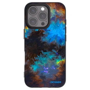 Picasee silikonový černý obal pro Apple iPhone 16 Pro - Space