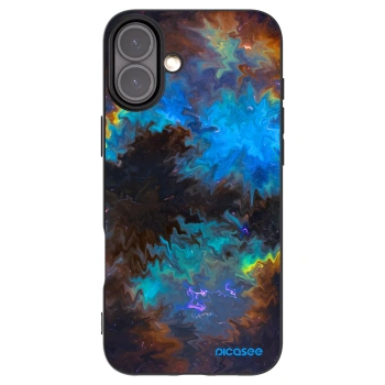 Picasee silikonový černý obal pro Apple iPhone 16 Plus - Space