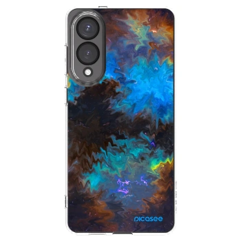 Picasee silikonový průhledný obal pro Samsung Galaxy S25 Edge 5G - Space