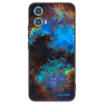 Picasee silikonový černý obal pro Motorola Moto G34 5G - Space