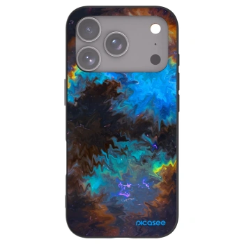 Picasee silikonový černý obal pro Apple iPhone 17 Pro - Space