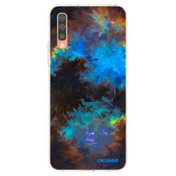 Picasee silikonový průhledný obal pro Samsung Galaxy A70 A705F - Space