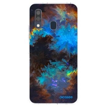 Picasee silikonový průhledný obal pro Samsung Galaxy A40 A405F - Space