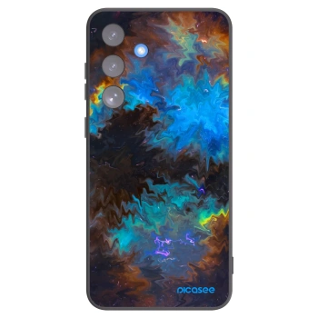 Picasee silikonový černý obal pro Samsung Galaxy S25 FE 5G - Space
