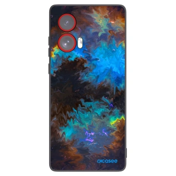 Picasee silikonový černý obal pro Motorola Edge 50 Fusion - Space