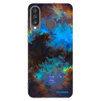 Picasee silikonový průhledný obal pro Huawei P30 Lite - Space