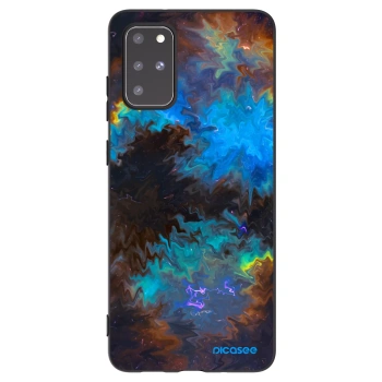 Picasee silikonový černý obal pro Samsung Galaxy S20+ G985F - Space