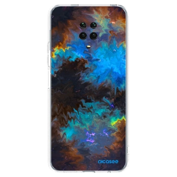 Picasee silikonový průhledný obal pro Xiaomi Redmi Note 9 Pro - Space