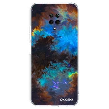 Picasee silikonový průhledný obal pro Xiaomi Redmi Note 9S - Space
