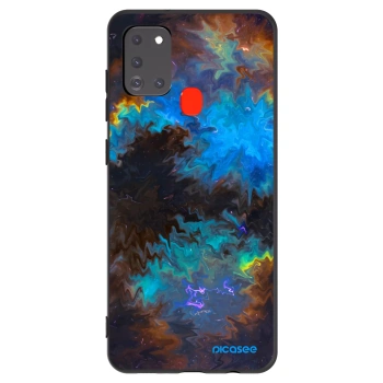 Picasee silikonový černý obal pro Samsung Galaxy A21s - Space