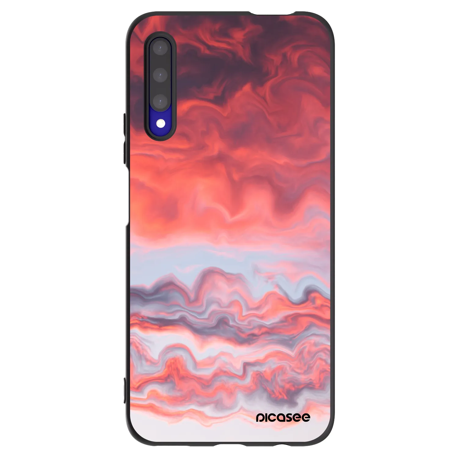 Picasee silikonový černý obal pro Honor 9X Pro - Sunset