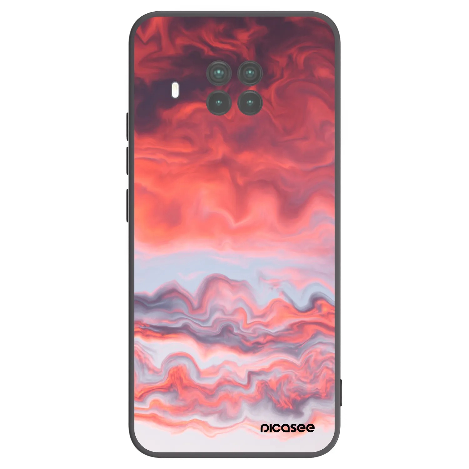Picasee silikonový černý obal pro Xiaomi Mi 10T Lite - Sunset