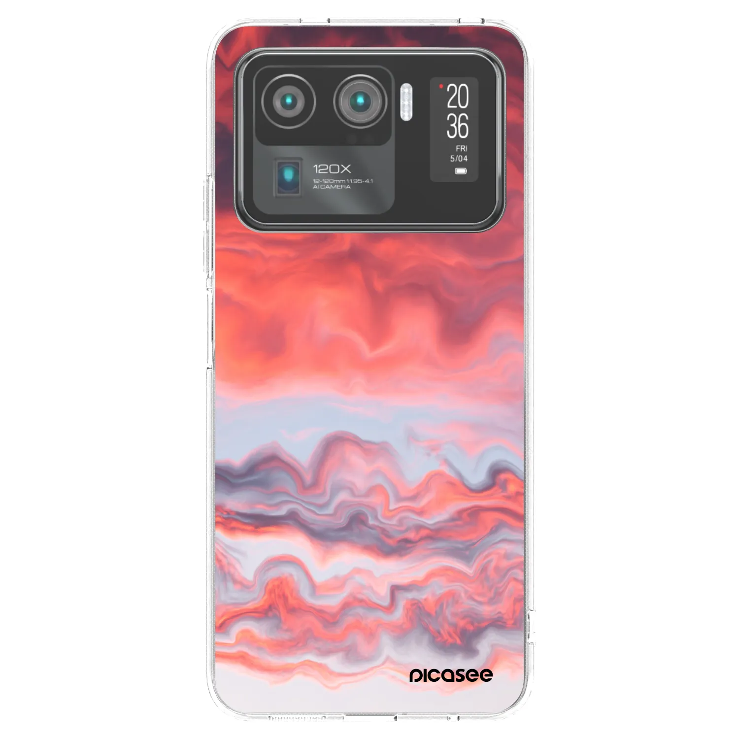 Picasee silikonový průhledný obal pro Xiaomi Mi 11 Ultra - Sunset