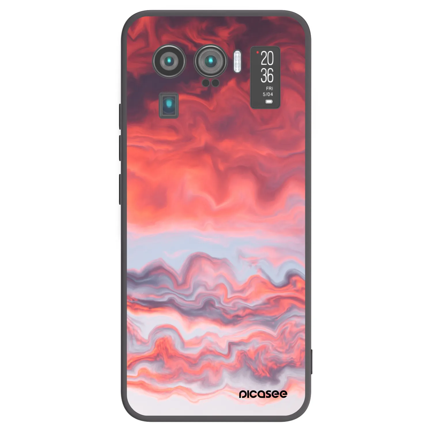 Picasee silikonový černý obal pro Xiaomi Mi 11 Ultra - Sunset