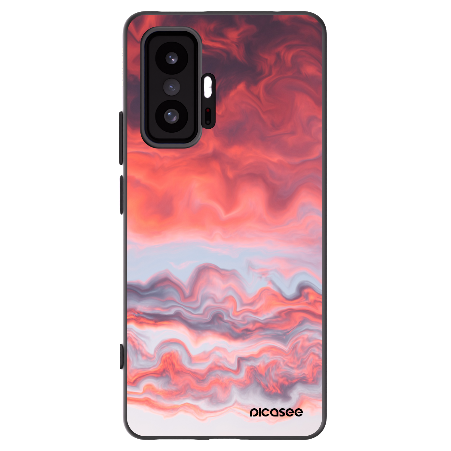 Picasee silikonový černý obal pro Xiaomi 11T Pro - Sunset