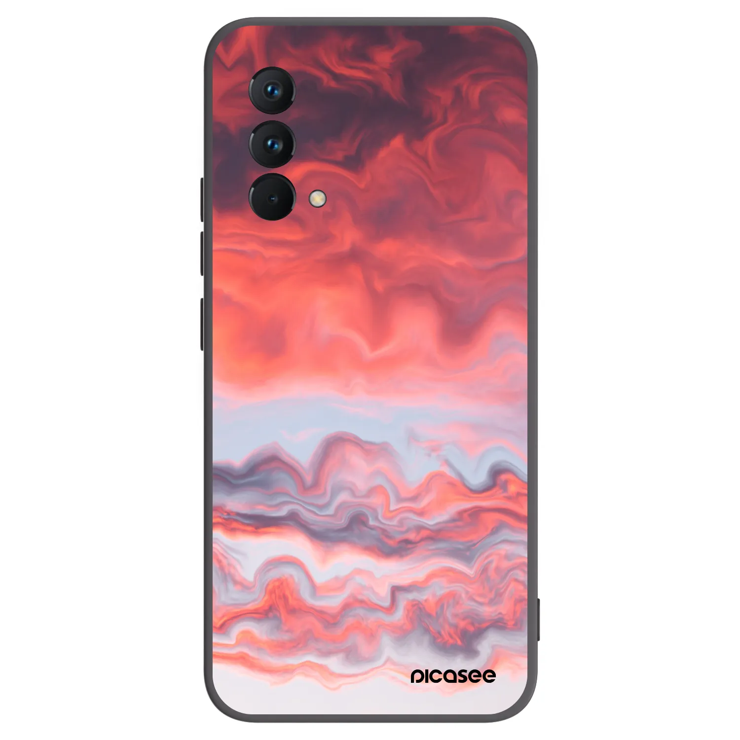 Picasee silikonový černý obal pro Realme GT Master Edition 5G - Sunset