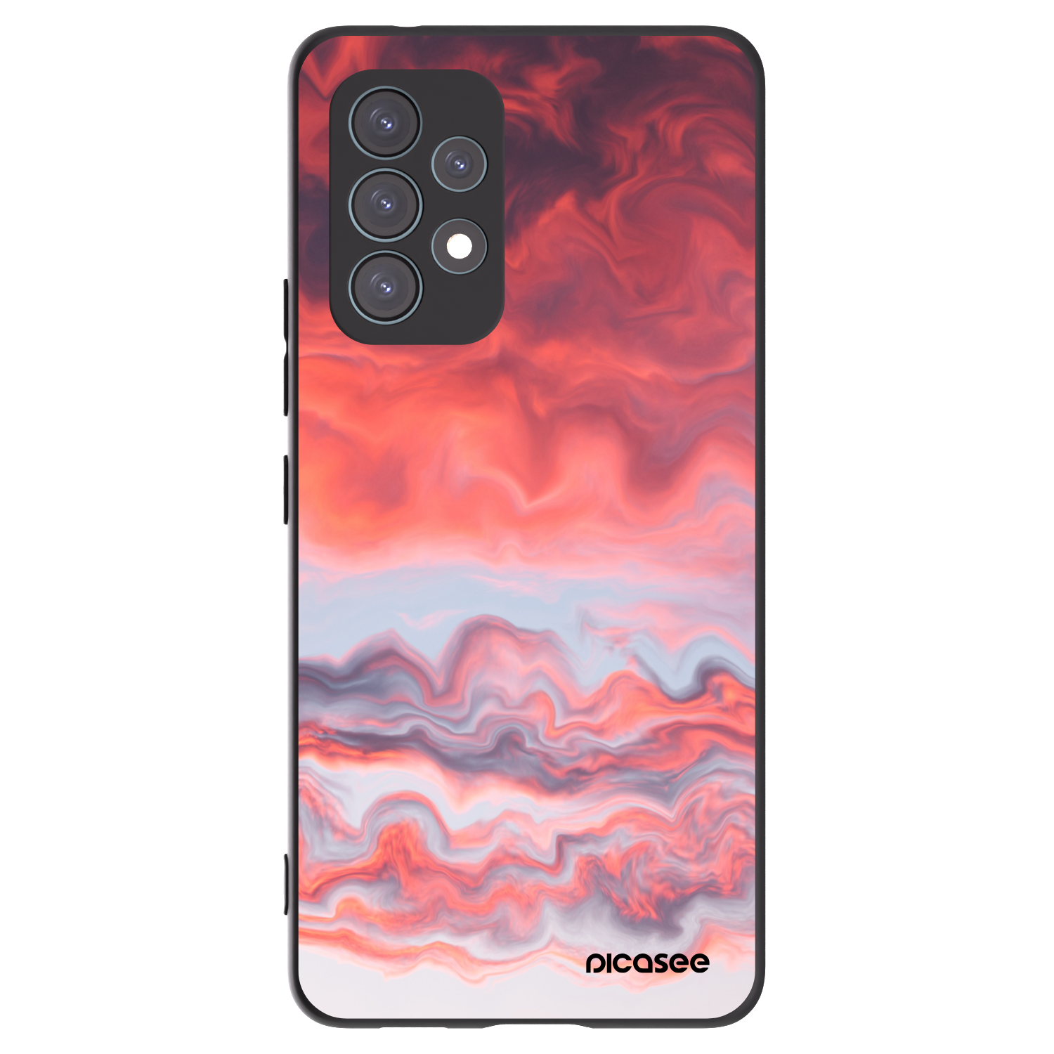 Picasee silikonový černý obal pro Samsung Galaxy A53 5G A536 - Sunset