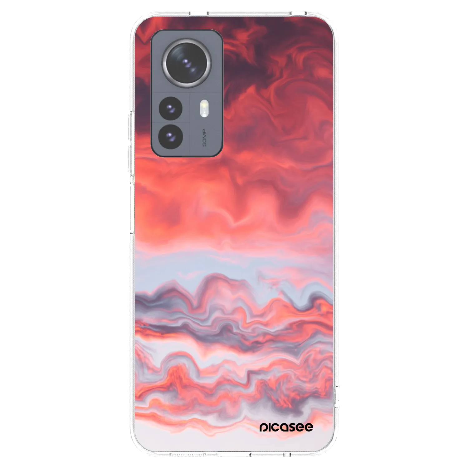 Picasee silikonový průhledný obal pro Xiaomi 12 Pro - Sunset